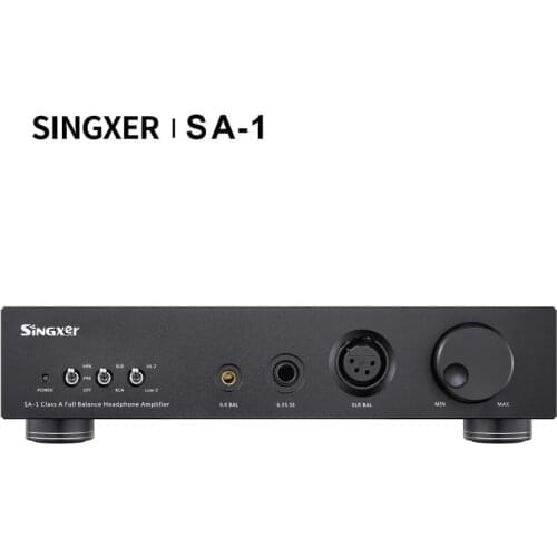 Singxer SA-1 Headphone Amplifier Fully Balanced Discrete Class A Amp SA1 Support XLR/6.35mm/4.4mm Multi Interface Preamp