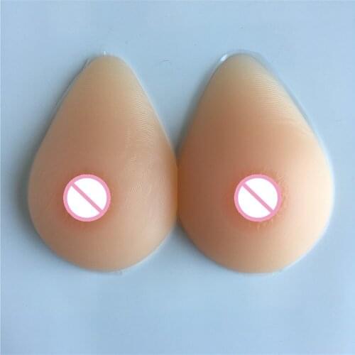 500g A cup silicone breast form for man cosplay crossdressing