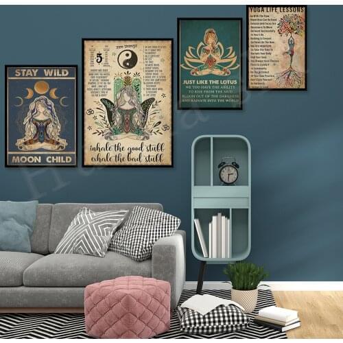 Yoga Just like a Lotus we have the ability to rise from the mud bloom out of the darkness and radiate into the world poster