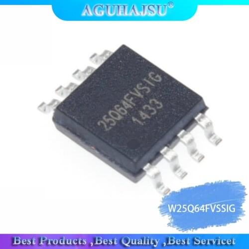 10pcs/lot W25Q64FVSSIG SOP8 W25Q64 SOP 25Q64FVSSIG 25Q64FVSIG W25Q64FVSIG SOP-8 25Q64 SMD new and original molewei