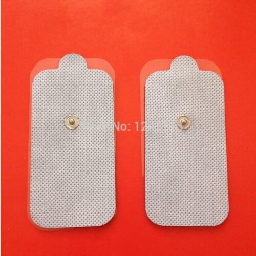 1000pcs -DHL- good quality non-woven Electrode Pads for TENS Massage theapy machine Replacement Pads - Extra Large