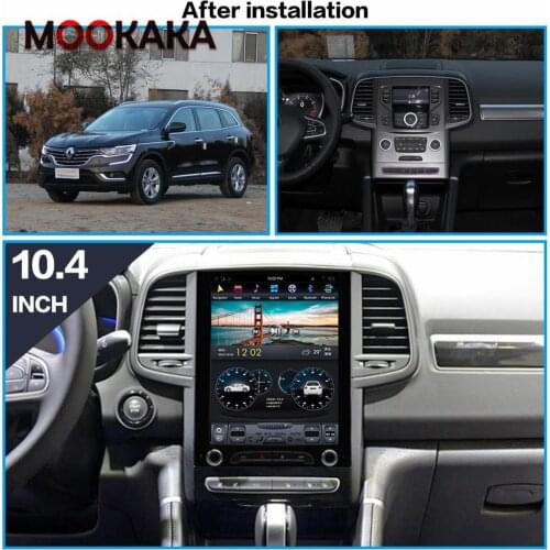 Android PX6 Tesla Screen IPS For Renault Megane 4/KOLEOS 2016+ Car Multimedia Player Stereo Radio Upgrade GPS Nav Head Unit IPS