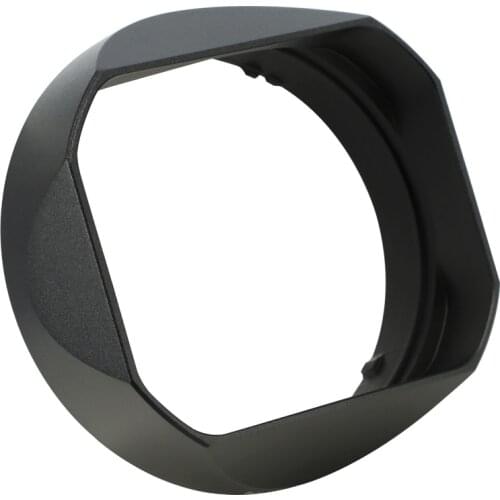 Haoge Bayonet Square Metal Lens Hood for Sony FE 24mm F2.8 G (FE 2.8/24 G) Lens Shade with Cap Kit