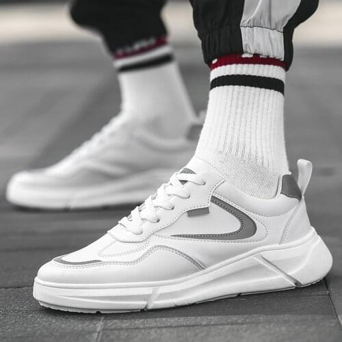 Hot Sale White Mens Sneakers 2021 Light Casual Shoes For Men Breathable Black Men Shoes Big Size Tenis Masculino Zapatos Hombre