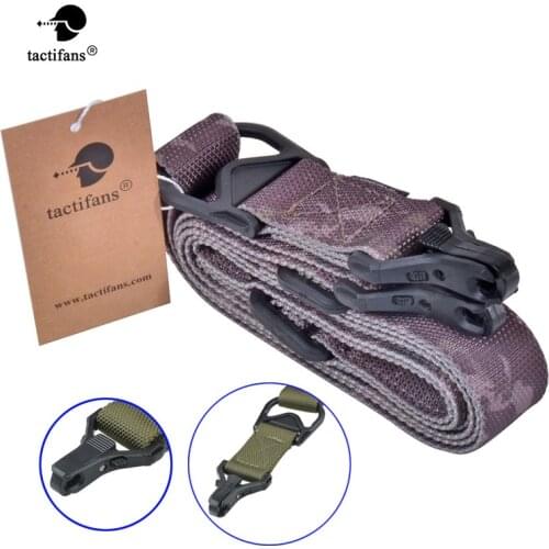 Multi-Mission 2 Point Tactical Rifle Sling Adjustable Military Wargame Paintball Hunting Gun Accessories Belt Strap Airsoft