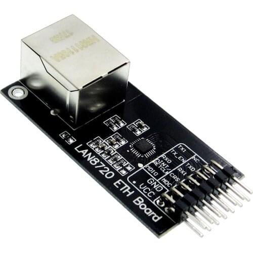 LAN8720 Module Physical Layer Transceiver PHY Module Embedded Web Server RMII Interface MDIX Regulator I/O Voltage Module