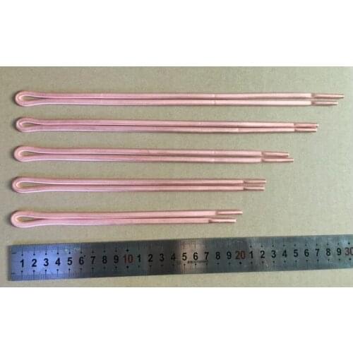 Notebook Water-cooled 4*3mm Notebook Water Cooling Heat Pipe 600MM Straight flat tube Copper Pipe PC Water block Copper Tube