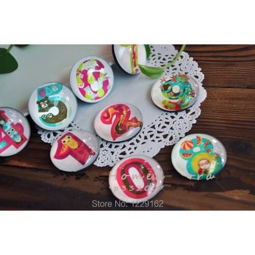 New arrival 10 number figure educational kids fridge magnet Novelty crystal message sticker kids toy Free shipping