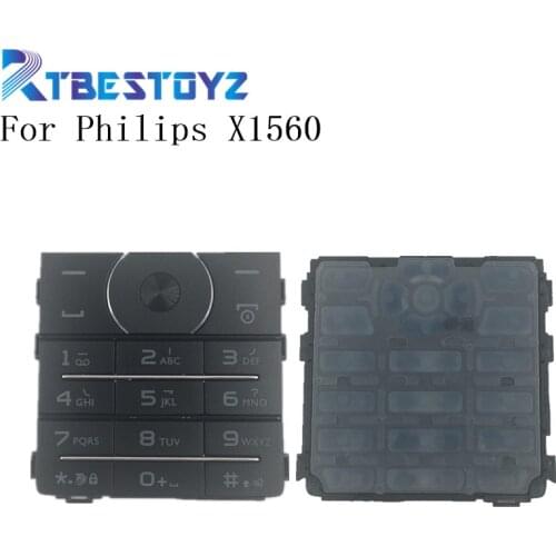 RTBESTOYZ Original X1560 XT1561 keypad For Philips CTX1560 XT1561 Mobile Phone keypads Cell Phone Parts