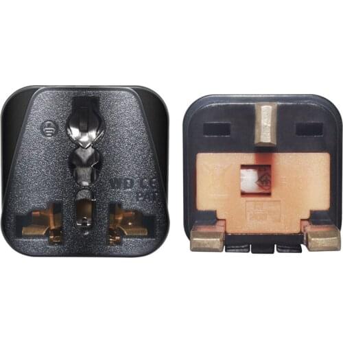 13A Fused UK Plug Adapter Electrical International AC Power Socket Converter 250V To Universal Outlet EU European US AU Adaptor