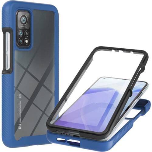 Mi10T Pro Mi 10T Lite 5G Transparent Case for Xiaomi 10T Pro Redmi Note 10 10S Crystal Case Mi 10T Lite Shockproof Cover