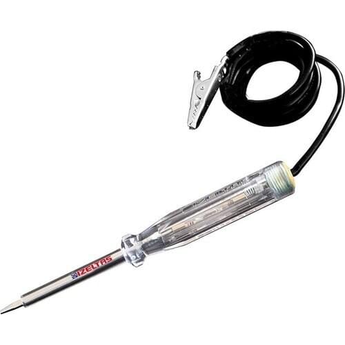 İzeltaş 135Mm Auto Electrical Control Pen Chrome vanadium, Chrome plated, Transparent cellulose acetate coated Control Pen