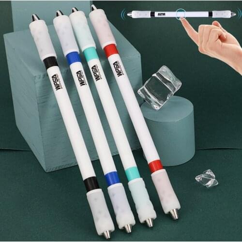 Zhigao 2020 Pen for Spinning pen mod non slip Frosted rod Writing Toy pens pens for school Writing Stationery Ballpoint Pens