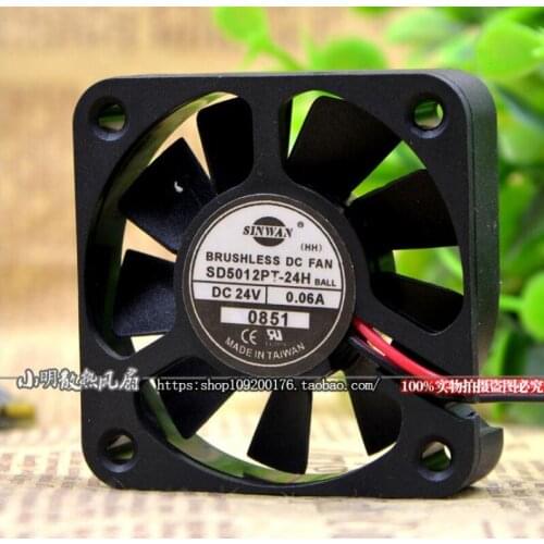 SD5012PT-24H 5cm5012 24V 0.06A inverter fan