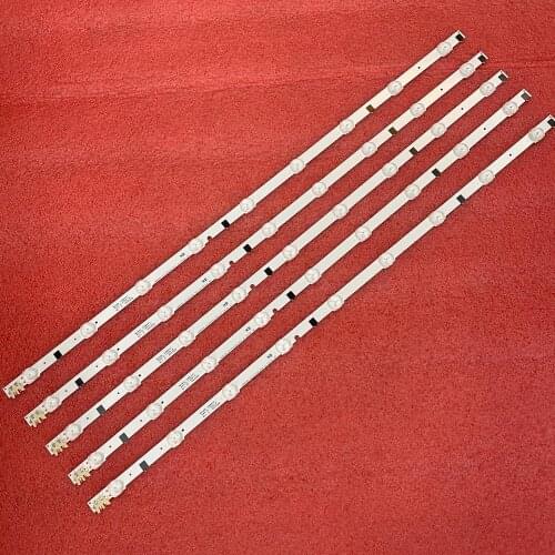 5 PCS/set LED Backlight Strip For UA32F4088 UE32F4500 UE32F5300 UE32F5000 UE32F5000 UE32F4000 BN96-25299A 25300A D2GE-320SC0-R3