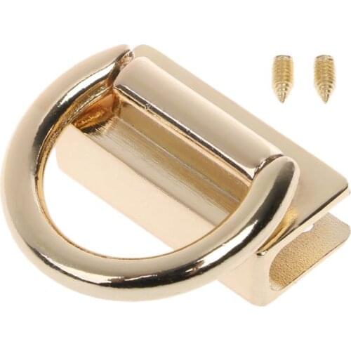 THINKTHENDO Metal Connector for Handbag Purse Shoulder Crossbody Bag Parts Accessories DIY Handbag Buckles 2.9x1.3cm