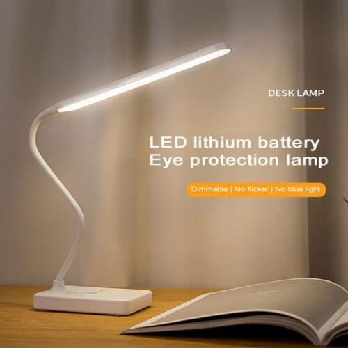 Usb Charging Desk Lamp Dimmable Eye Protection LED Book lights Touch Switch Student Reading Desk Lamp Folding Table Night Lamp