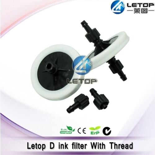 Dish shape solvent ink filter for crystaljet Infiniti k-jet uv large format printer (Black&white)