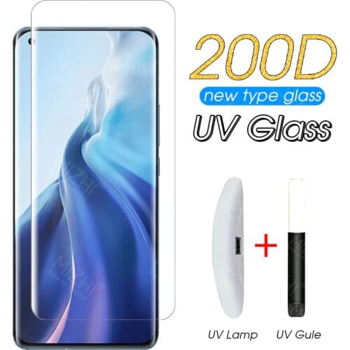 UV Tempered Glass For Xiaomi mi 11 Screen Protector For Xiaomi mi 11 mi11 xiaomi11 xiomi xaomi Protective Film