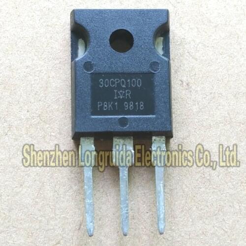 10PCS 30CPQ100 30CPQ100PBF TO-247 30A 100V Schottky Rectifier