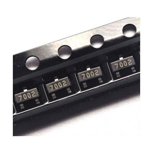 100PCS/LOT 2N7002 7002 SOT-23 SMD Transistor SMD 100% Original New