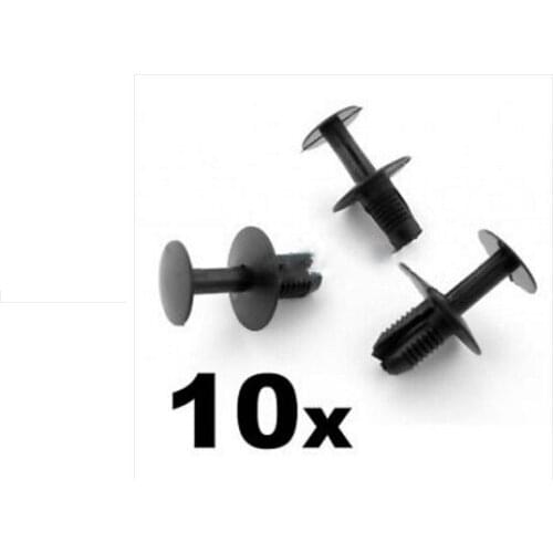 10x For BMW Interior & Boot Lining Clips- Interior Trim Clips for Panels & Carpets