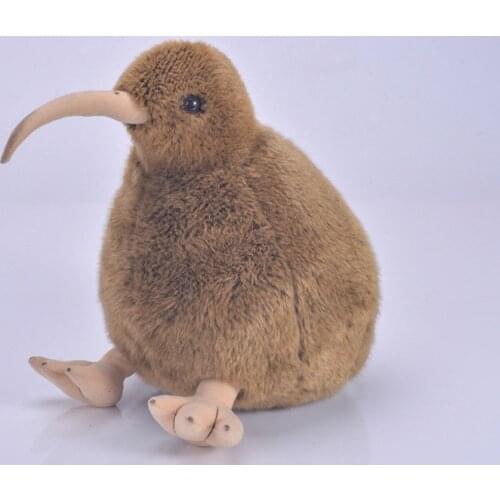 28cm Kiwi Bird Plush Toys Soft Stuffed Animal Cute Dolls Home Desktop Decor For Kid Birthday Christmas Gift