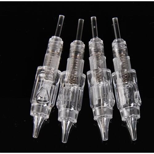30pcs New Style Sterilized Permanent Makeup Needle 1RL Tattoo Needles For Freedom Tattoo Machine Pen Eye Beauty Tattoo make up
