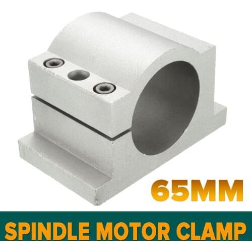65mm Spindle Motor Mount Bracket Clamp for CNC Engraving Machine