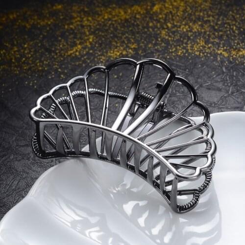 Metal Geometric Hair Claws Wedding Hair Accessories Girls Women Hair Crab Clip Jewelry Gifts Wholesale Prices