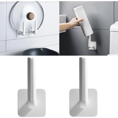 Multifunctional Stick hook Wall Hooks Waterproof Oilproof Self Adhesive Hooks Seamless Hanging Hook For Kitchen Bathroom Office