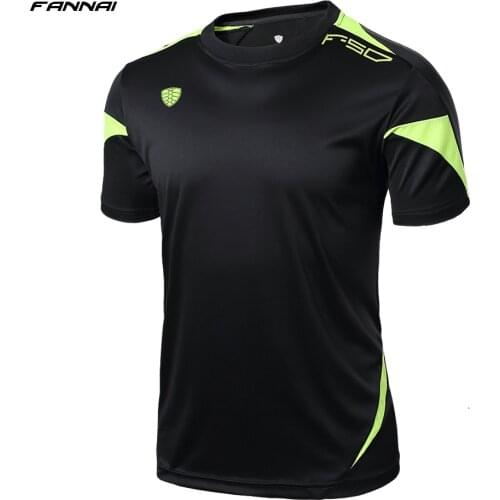 2020 Men Soccer Jerseys Summer Running T Shirt Survetement Football Quick Dry Table Tennis Badminton Sports Shirts Tops Tees