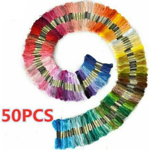Embroidery Thread 447 Colors Embroidery Floss Cross Stitch Kit Premium Rainbow Embroidery DIY Threads Crafts Cotton Sewing Skein