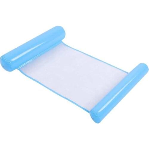 Floating Water Hammock Swimming Pool Inflatable Recliner Float Cushion Bed Chair