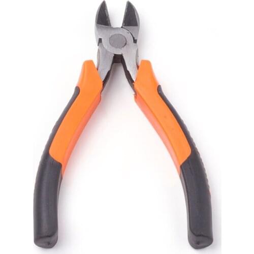 45# Steel Jewelry Pliers Side Cutting Pliers Jewelry Making Tools 16.5x6x1.8cm