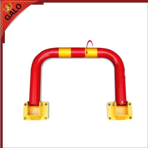 Half ring shape of the block machine parking barrier lock