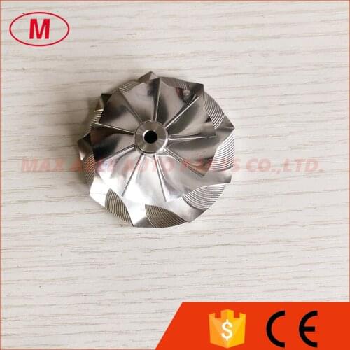 TD03 forward 40.75/56.02mm 9+0 blades turbo milling/aluminum 2618/billet compressor wheel