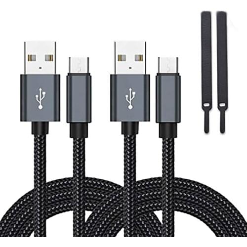 PS4 pro slim Controller Charger Charging Cable, 10Ft Date Wire Compatible with Xbox Ones Controls, Tablets,Jupazip Micro USB
