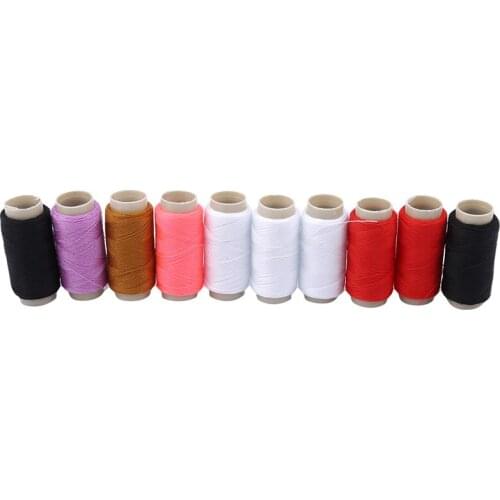 10pcs/pack Muticolor Polyester Sewing Thread Strong And Durable Sewing Threads For Hand Machines DIY Sewing Accessories