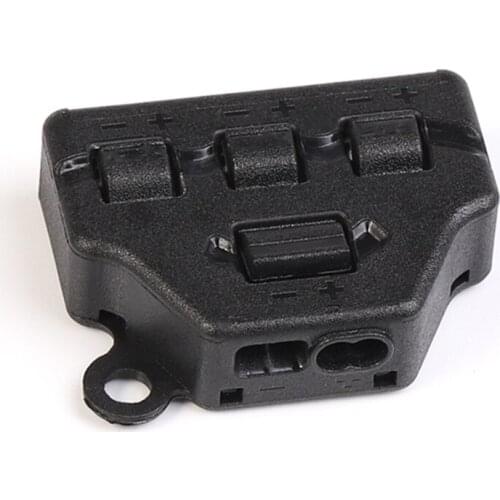 5pcs Wiring Terminal Led Cable Seperater One Minute Three Area Type Quick Connector Parallel Multi-Channel Connection Terminal