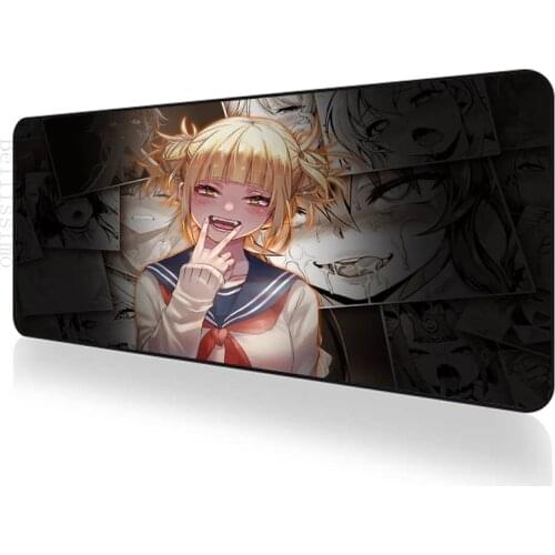 90X40 XXL Mousepad Gamer Gaming Mouse Pad PC Computer Himiko Toga Accessories Keyboard Laptop Padmouse Desk Mat Mouse Pad Gamer