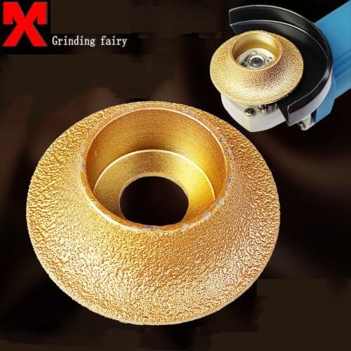 74*20mm Diamond Grinding disc Wheel Segment Grinding Vacuum Brazed Diamond Profile For Demi-bullnose Vacuum Brazed Diamond Tools