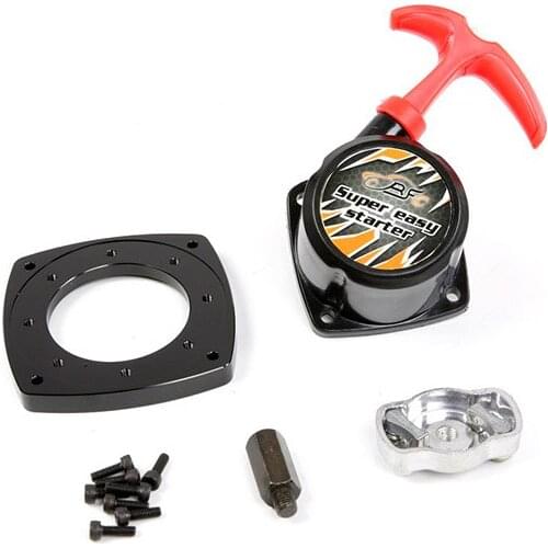 Quick Easily Starting Pull Starter Set for Engine Zenoah CY Fit for 1/5 HPI ROVAN ROFUN KM GTB TS BAJA 5B 5T 5SC