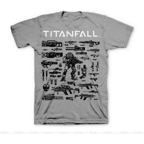 Titanfall Choose Your Weapon Official Mens T-Shirt Cotton Birthday Gift Tops Tee Shirt