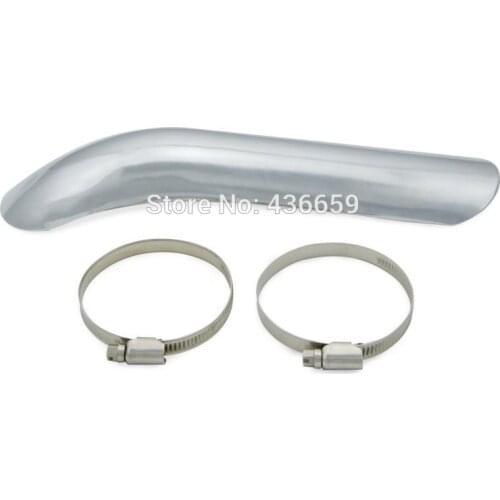 New Arrived Chrome Curved Exhaust Pipe Heat Shield For Honda Shadow 1110 VTX1300 XTX1800 VT750C