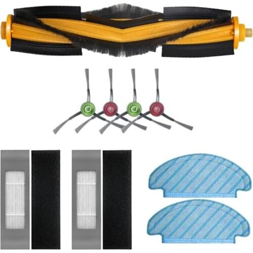 Mop Cloth Side Brush HEPA Filter Main Brushes for Ecovacs DEEBOT OZMO T8 Robot Vacuum Cleaner Parts