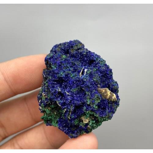 22g Natural beautiful Azurite and Malachite symbiotic mineral specimen crystal Stones and crystals Healing crystal