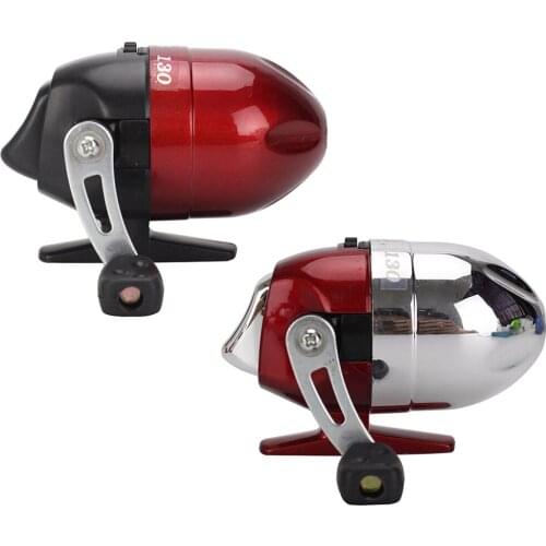 Speed Ratio: 3.1:1 Closed Bow Fishing Reel Spincast Reels with Trigger Slingshot Reel Bearing with Fishing Line Fishing Tackle