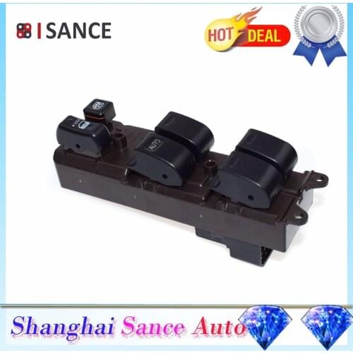 ISANCE Master Electric Power Window Switch 84820-AA070 For Toyota Camry Sienna Matrix Corolla 2002 2003 2004 2005 2006 2007-2009