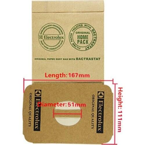 10 pieces/lot Vacuum Cleaner Bags Dust bags for Electrolux 1205 Super J Olympia Ultralux etc. Free Shipping to RU